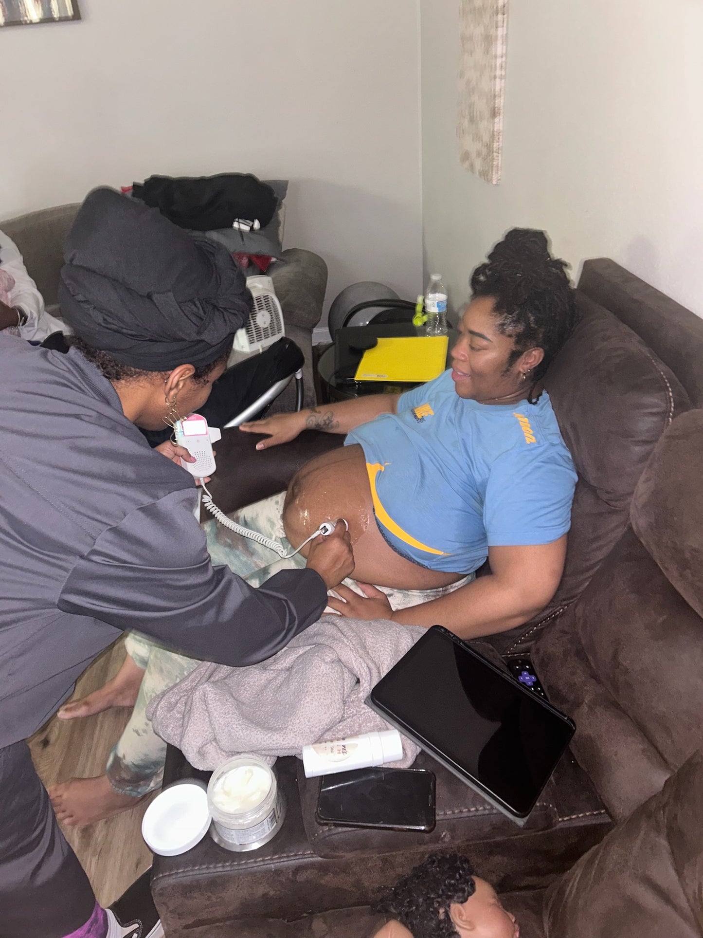 Prenatal Visits with Reatta Chisholm-Harris, Doula_Student Midwife