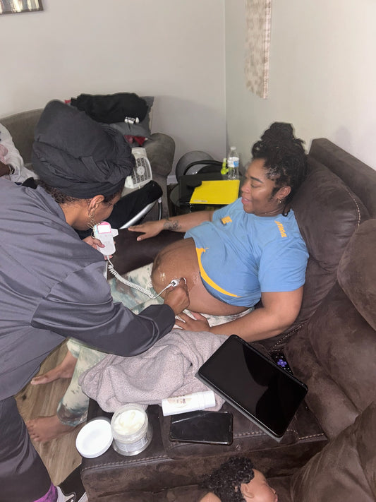 Prenatal Visits with Reatta Chisholm-Harris, Doula_Student Midwife